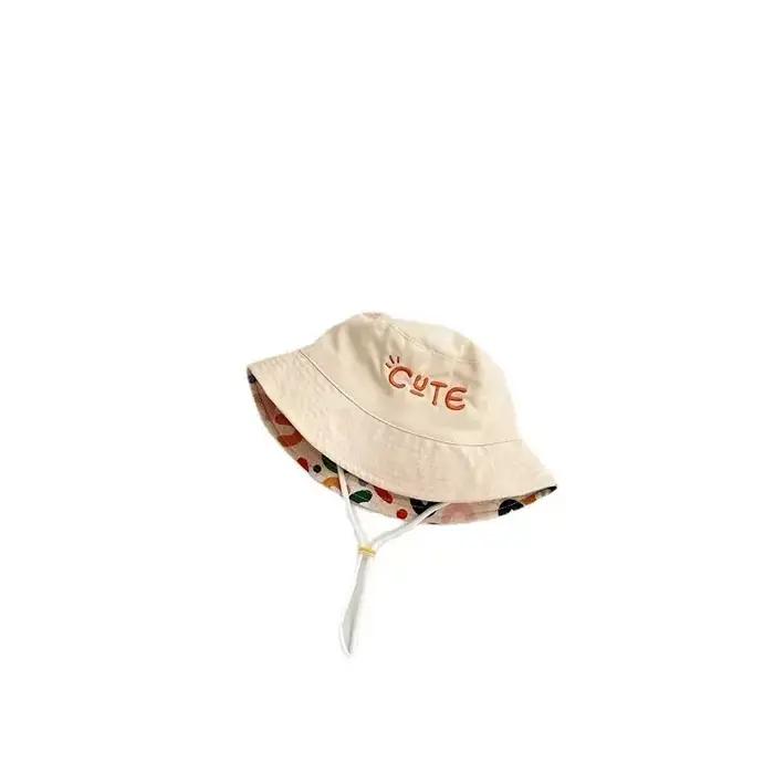 Casquette de poisson Suffolk pour garçons et filles, chapeau de soleil extérieur pour enfants, chape