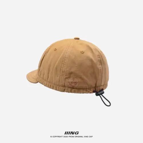 Casquette de baseball à bord court pour hommes et femmes, casquette à visière, style coréen assresse