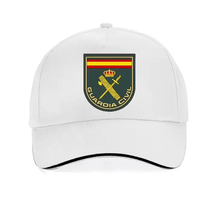 Casquette de baseball avec visière d'été pour hommes et femmes, symbole de la Guardia Civil d'Espagn