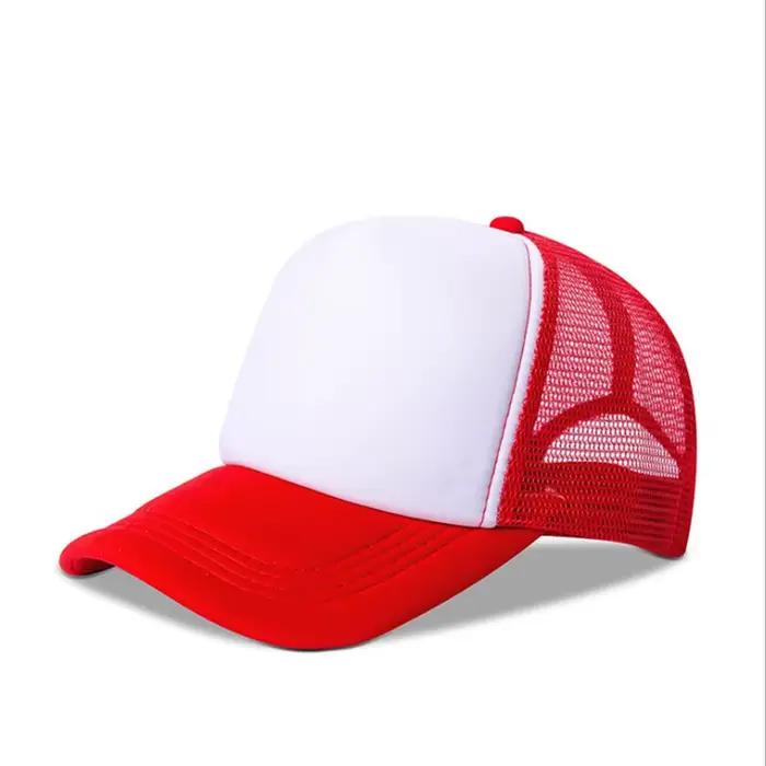 Casquette de camionneur avec épissure publicitaire pour hommes, réglable, respirant, Logo personnali