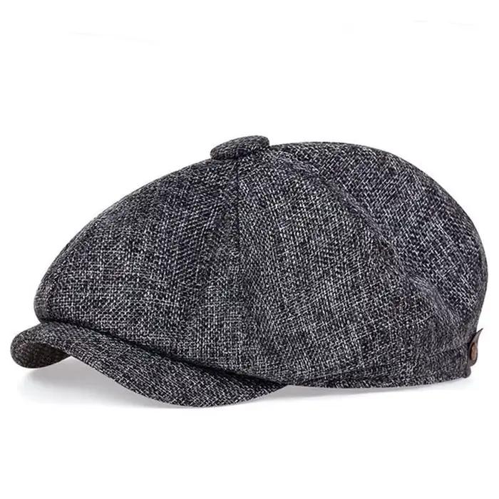Hommes décontracté gavroche chapeau printemps automne rétro béret chapeaux sauvage chapeaux décontra