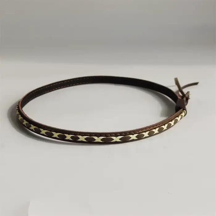 Chapeaux de Cowboy occidentaux rétro pour hommes et femmes, chapeaux de jazz, ceinture, chapeaux de