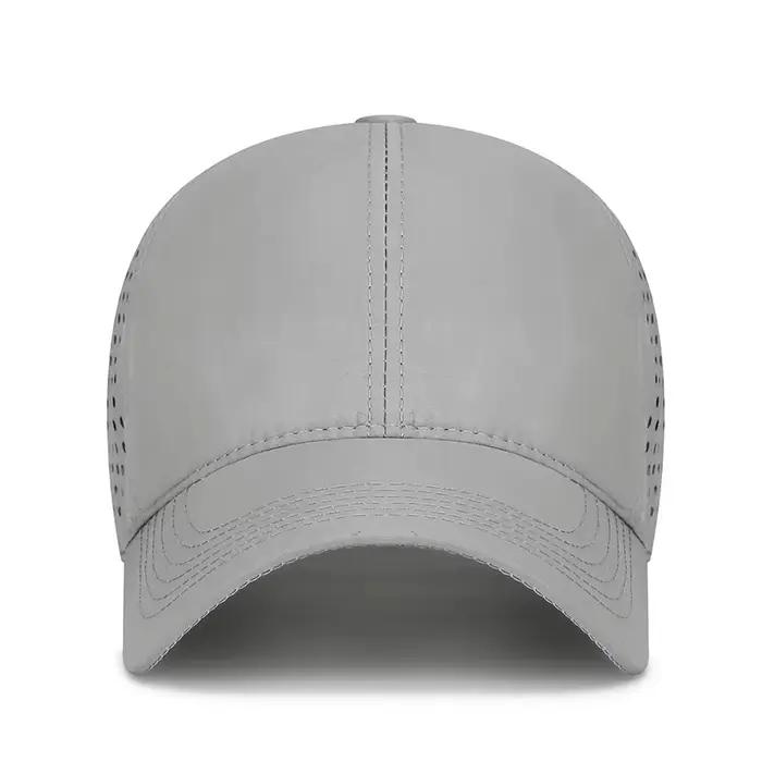 Casquette de soleil de randonnée légère pour hommes et femmes, chapeau respirant perforé au Laser à