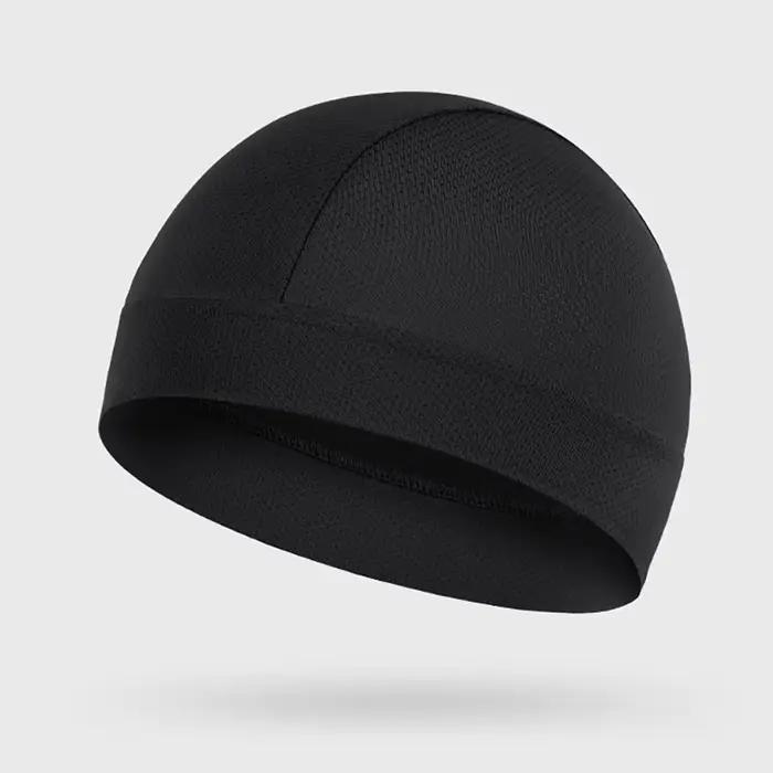 Casquette de cyclisme et de sport d'extérieur à séchage rapide, petite casquette respirante en soie