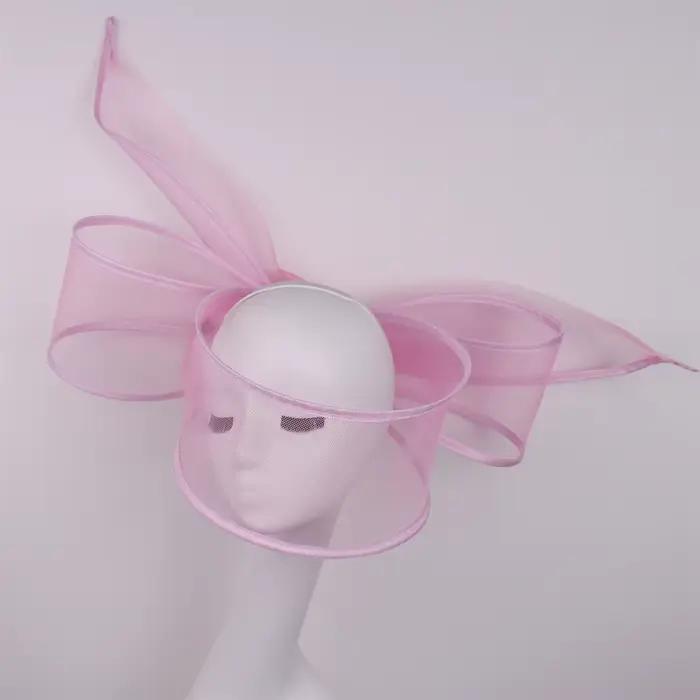 Nouveau noir Fascinator mariage pilulier chapeau femmes élégant Fascinator chapeaux pince à cheveux