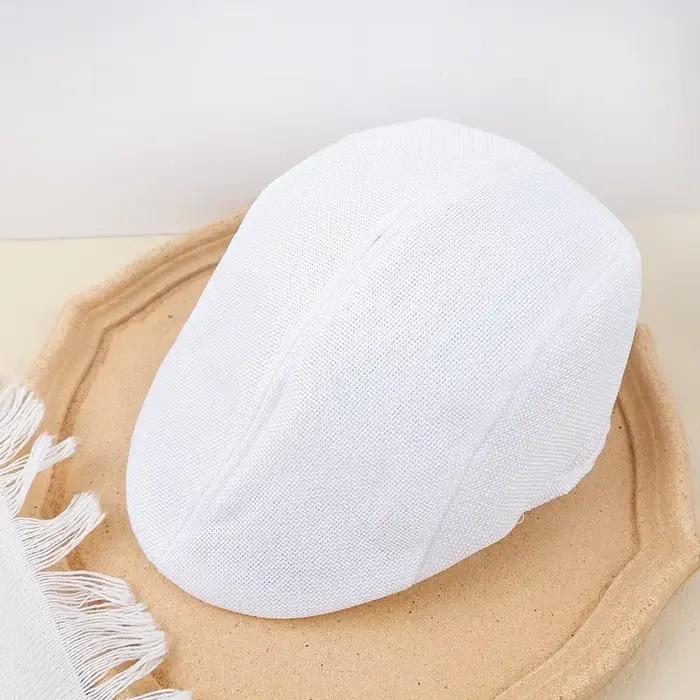 Hommes classique angleterre Style chapeau bérets casquettes respirantes pour hommes femmes été autom