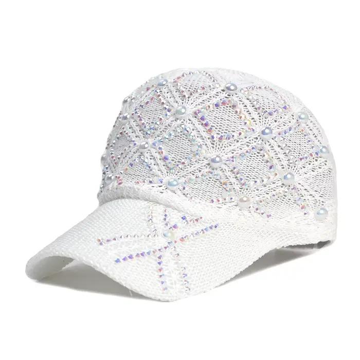 Casquette de Baseball d'été pour femmes, chapeau de soleil de Protection UV, chapeau de paille régla