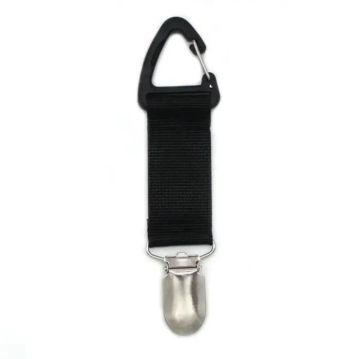 Clip de chapeau de paille pour voyage en plein air, clip de sac portable pour chapeau, organisateur