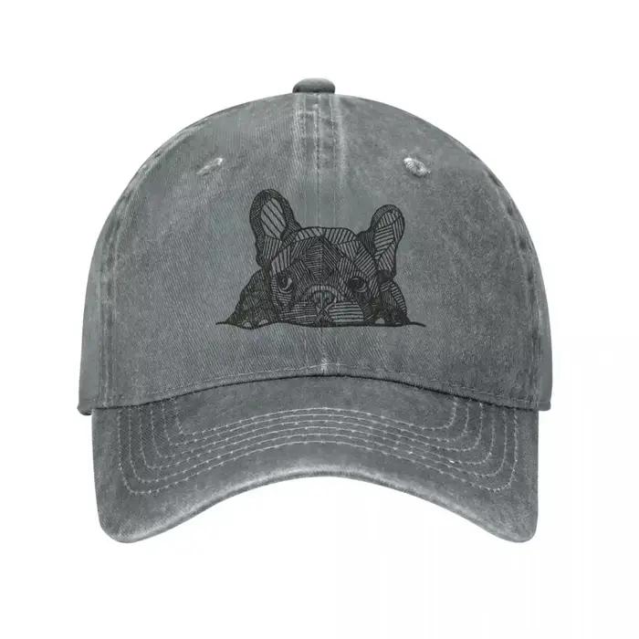 Casquette de Baseball pour Homme et Femme, Bouledogue Français, Chiot, Amoureux des Chiens, Chapeau
