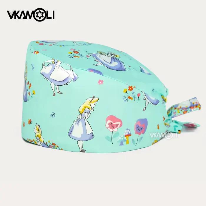 Chapeau médical soins infirmiers gommage casquettes coton chirurgien dentaire hygiénique chirurgical