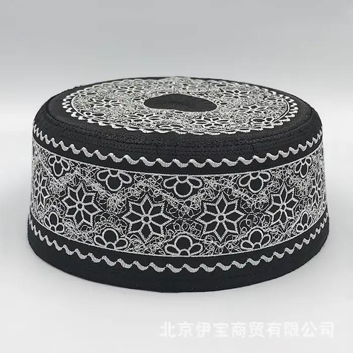 Casquette de prière pour hommes, nouveau Style, haut plat, bord rond, chapeau de Performance, Base n