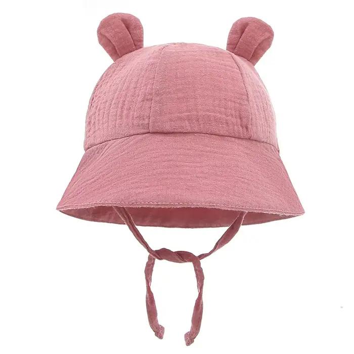 Casquette en coton pour hommes et femmes, style bob, chapeau Panama d'été, chapeau de soleil en coto