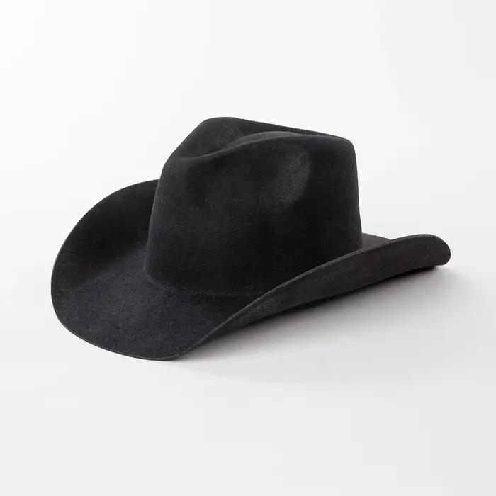 Chapeau de Cowboy occidental 100% laine pour femmes et hommes, casquette de Cowgirl d'automne et d'h