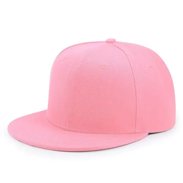 Nouvelle offre spéciale casquette plaine Snapback chapeau de haute qualité adulte Hip Hop casquette