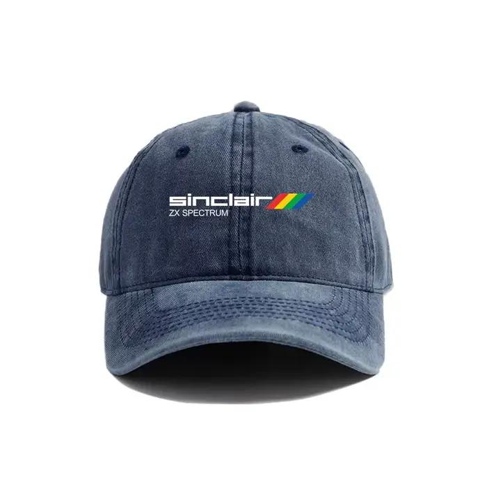 Sinclair ZX Spectrum casquettes de Baseball chapeaux en détresse casquette hommes femmes rétro en pl
