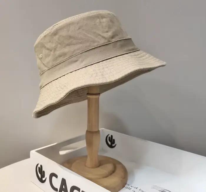 Chapeau anderen coton lavé à l'eau pour hommes et femmes, chapeau de pêche en plein air, jean de poi
