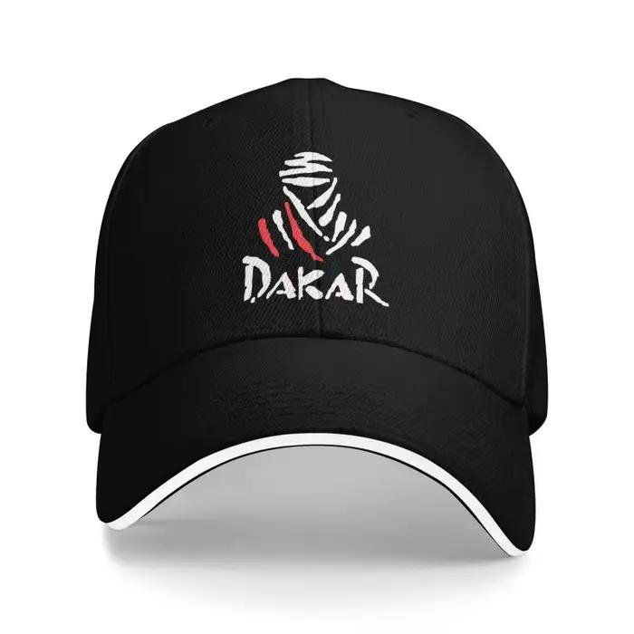 Casquette de baseball Rétro Dakar Rally pour Moto, Casquette Sandwich de Course Tout-Terrain pour Ho