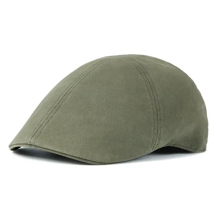 Casquette Newsboy BOTVELA pour Homme 100% Coton, Béret, Casquette Irlandaise, Casquette de Chasse, C