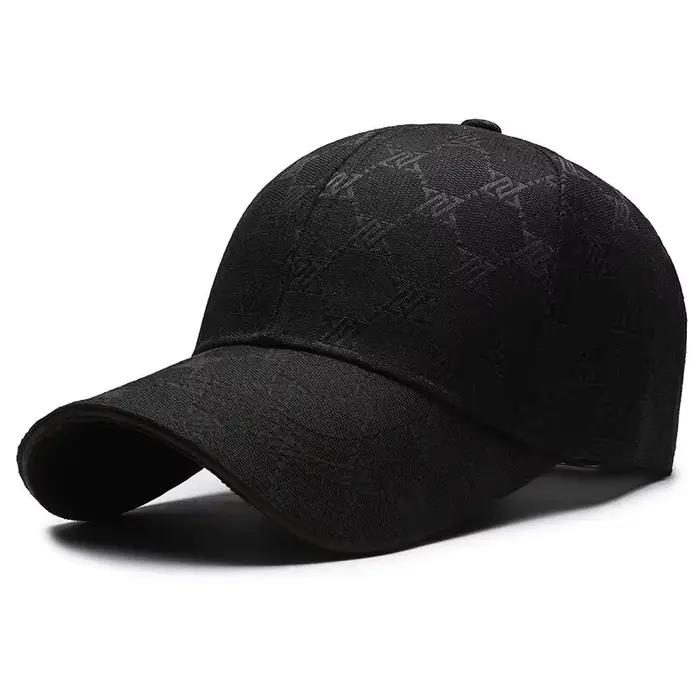 Casquette de baseball tendance à motif monogramme - Ajustable et confortable, l'accessoire le plus b