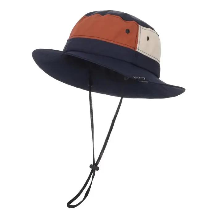 Grand chapeau de pêcheur anti-UV à large bord, protection solaire, chapeau Panama respirant à séchag