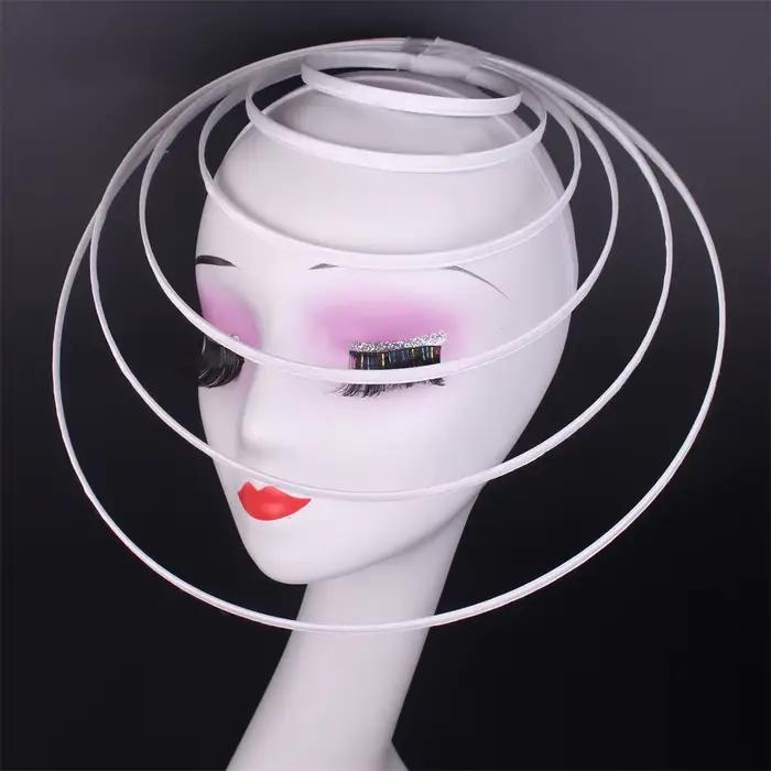 Royal Ascot-Chapeau Fascinateur de Luxe pour Femme, Pièce de Sauna de Mariage, Chapeau en Maille, Év