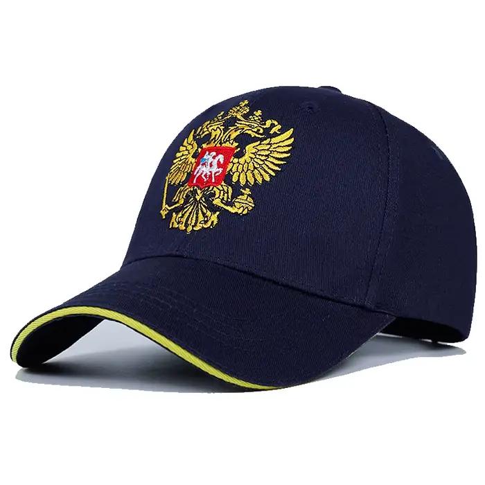 Russie casquettes de Baseball russie Badge broderie casquettes de Golf coton Snapback chapeaux homme