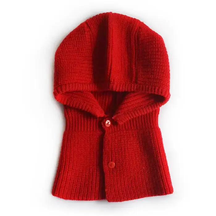 Bonnet tricoté pour bébés garçons et filles de 2 à 10 ans, Super chaud, coupe-vent, cagoule d'hiver,