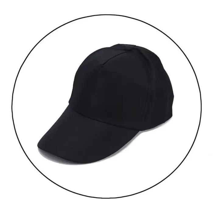 Casquette de Baseball pour hommes et femmes, noire, solide, document, snapback, casquettes, chapeaux