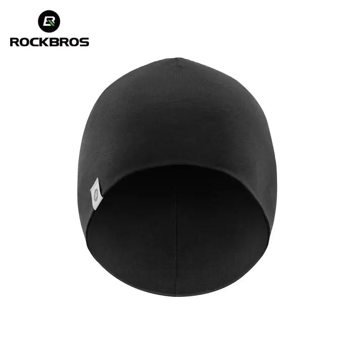 ROCKBROS – chapeau chaud en laine Double face, élastique, doux et confortable, pour cyclisme, respir