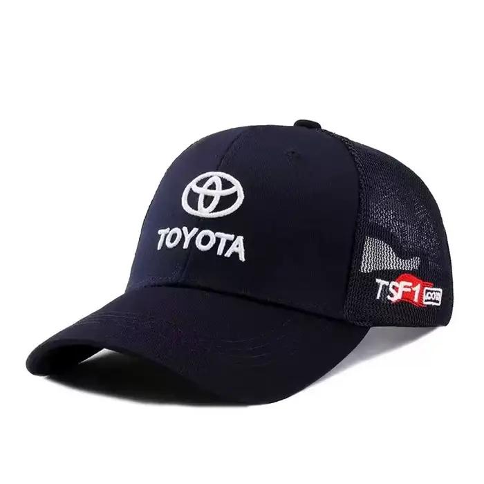 Casquette de baseball brodée F1 de haute qualité pour homme, style 2026 Toyota, et visière pare-sole