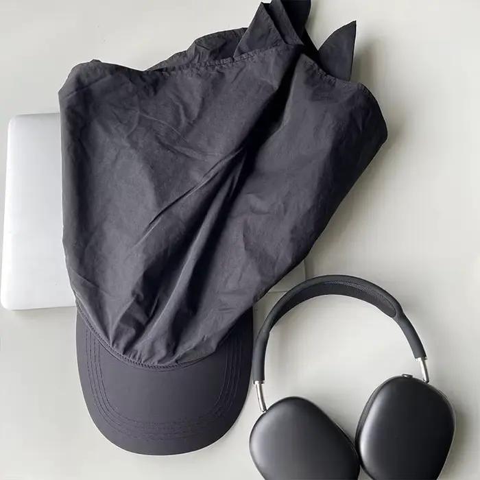 Casquette de baseball tendance avec foulard en dentelle pour femme, idéale pour les voyages en plein