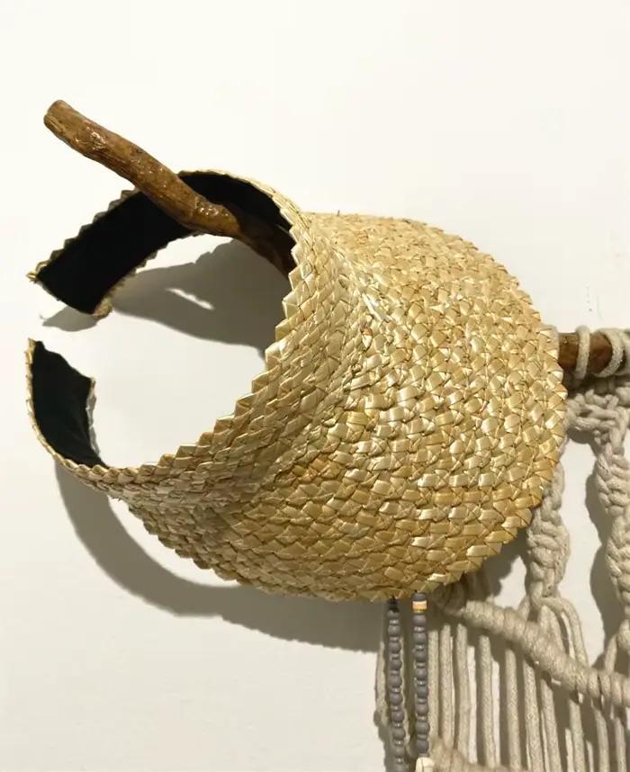 Chapeau de soleil décontracté de luxe en raphia pour femme, casquette de plage d'extérieur pour les