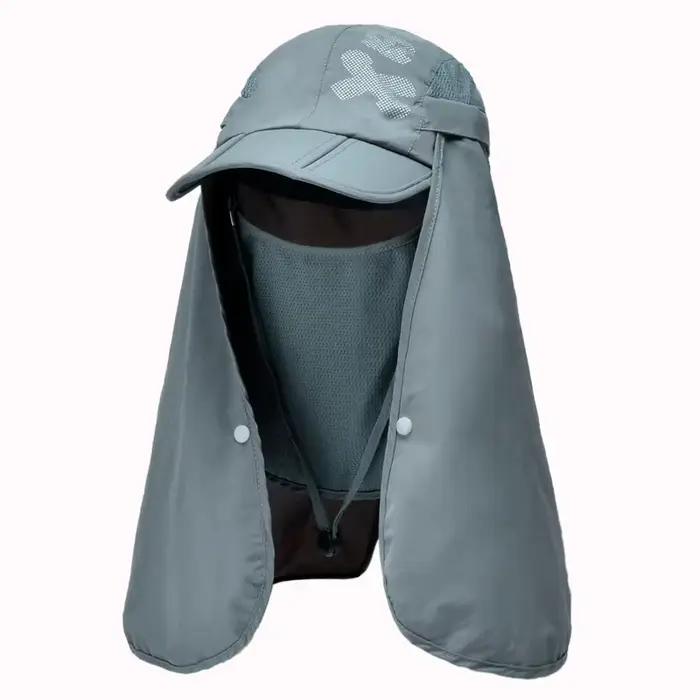 Chapeau de pêche pliant pour hommes et femmes, protection UV, randonnée, cour, jardin, travail, raba