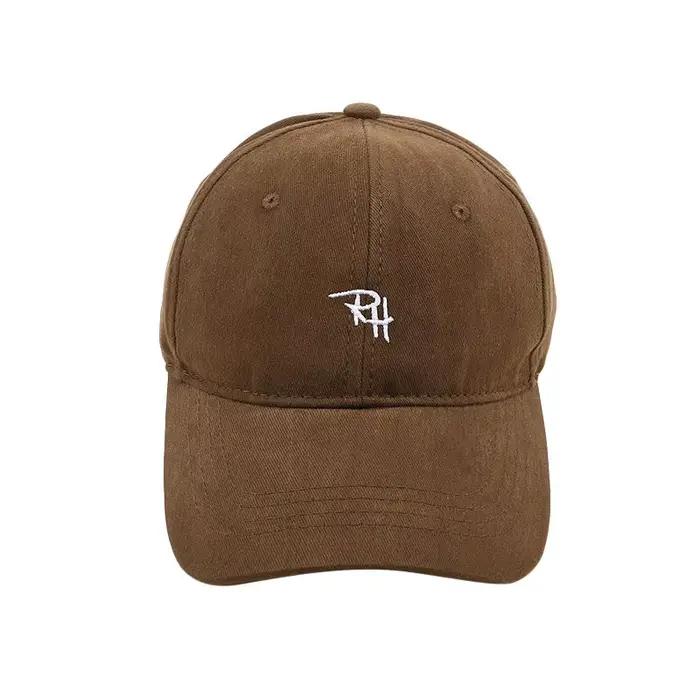 Casquettes de baseball brodées RH, style vintage délavé, unisexe, chapeaux de soleil flatteurs pour
