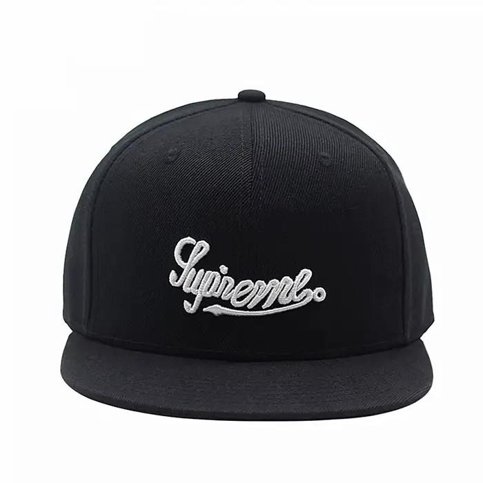 Casquette ajustée entièrement fermée brodée chapeau New York taille camionneur Bboy hommes Bill Hip
