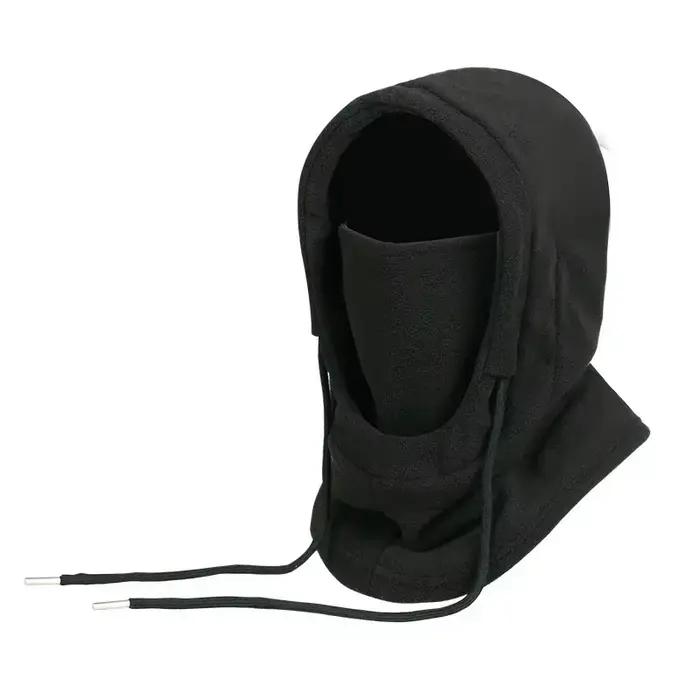 Chapeau chaud d'hiver avec masque et cache-cou 3 en 1, cagoule coupe-vent pour hommes et femmes, cha