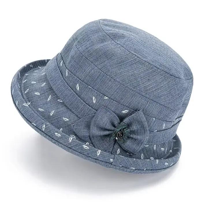 Chapeau en tissu décontracté pour personnes âgées et chapeau de Pot d'été pour personnes âgées, chap