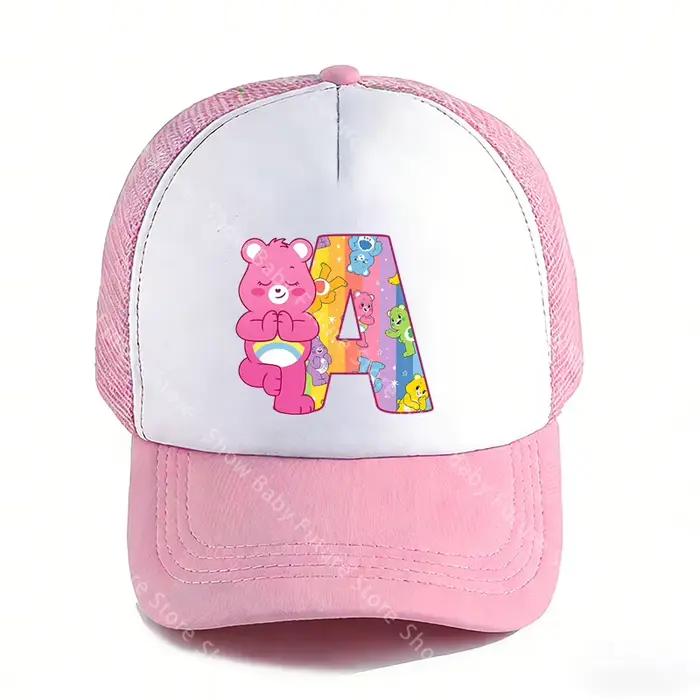 Casquette de baseball Care Bears mignonne pour filles, garçons, femmes, style anime, décontractée, p