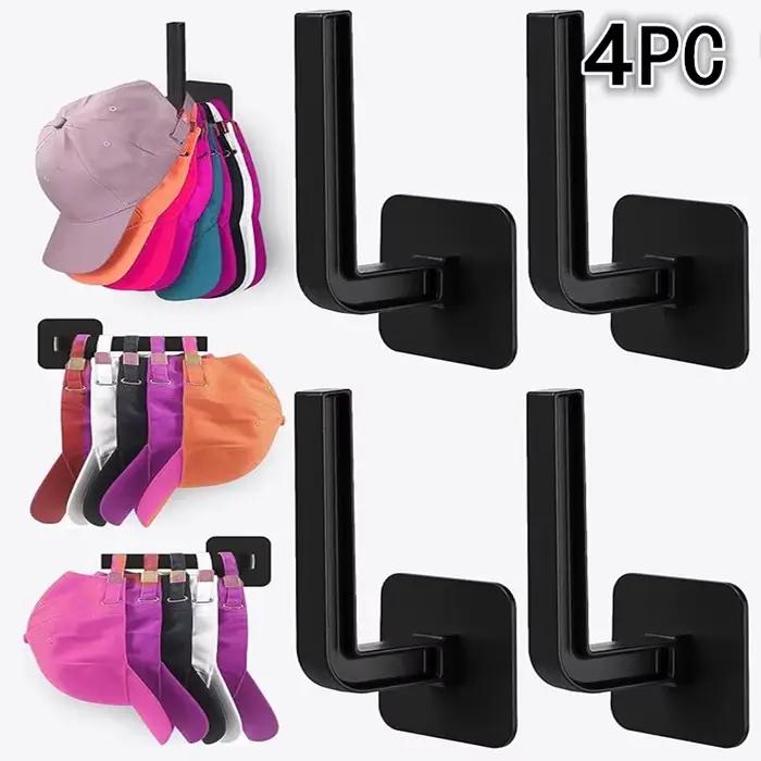 Porte-chapeau pour casquettes de Baseball, crochets adhésifs pour chapeaux muraux, organisateur de c