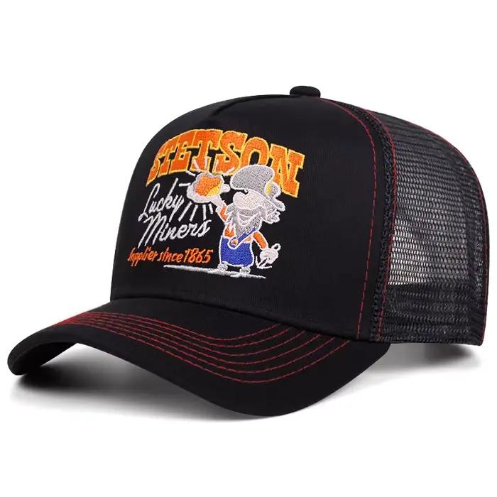 2025 Creative New Truck Hat STETSON Nuggets Net Hat Sports de plein air Skateboard Hat Vêtements de