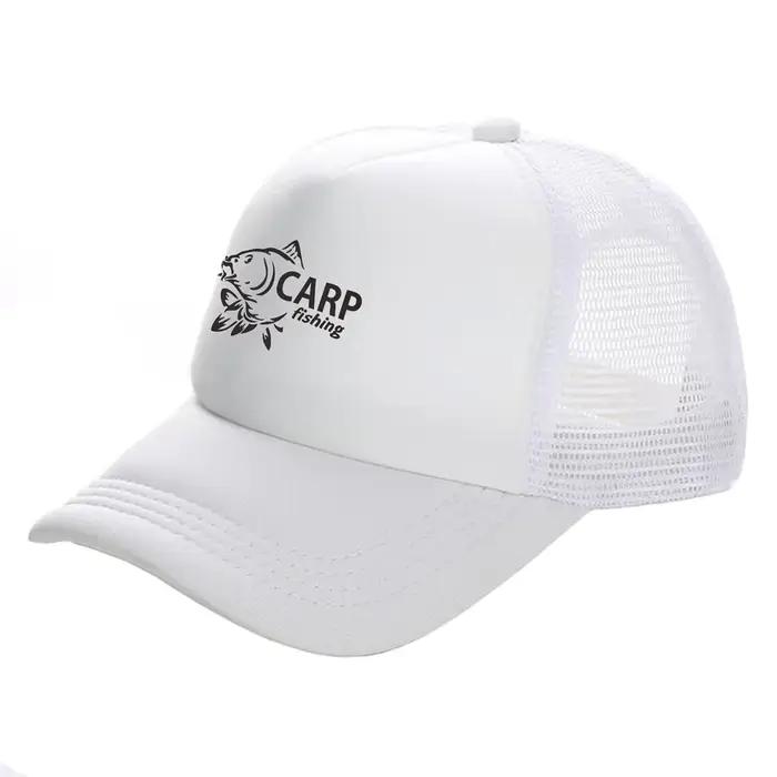 Carpe poisson camionneur casquettes hommes drôle pêche impression chapeau casquette de Baseball Cool
