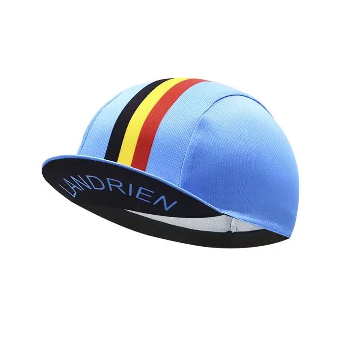 Casquette de cyclisme classique unisexe, respirante, bleue, Belgique, Landrien, JIASHUO, nouvelle co