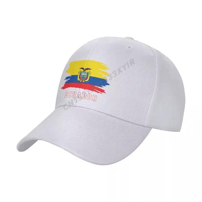 Casquette de baseball drapeau équatorien – Casquette ajustable pour hommes et femmes, idéale pour le