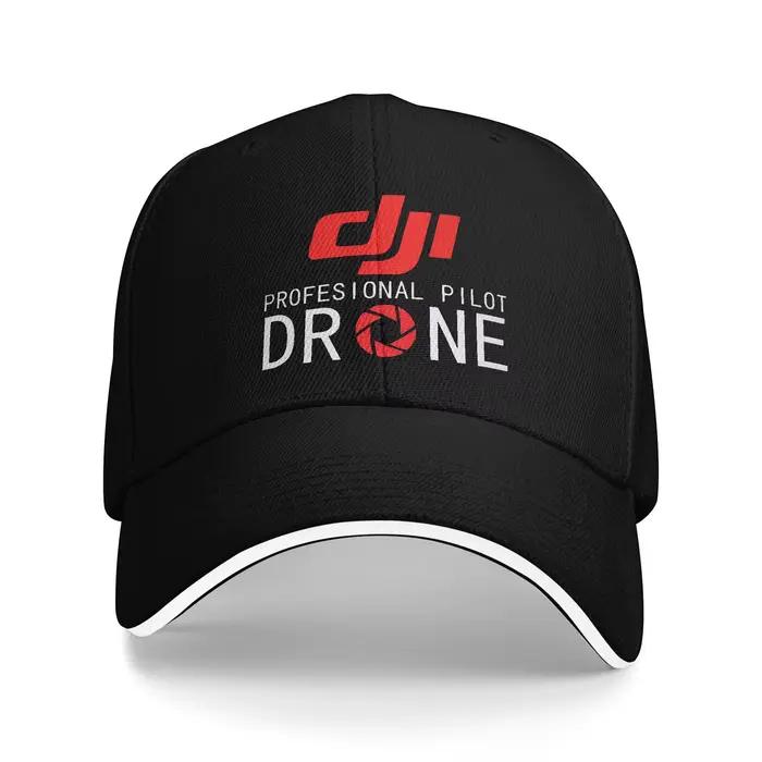 Casquette de baseball avec logo D-djis Drone Pilot, casquette de tennis, casquette de skate, casquet