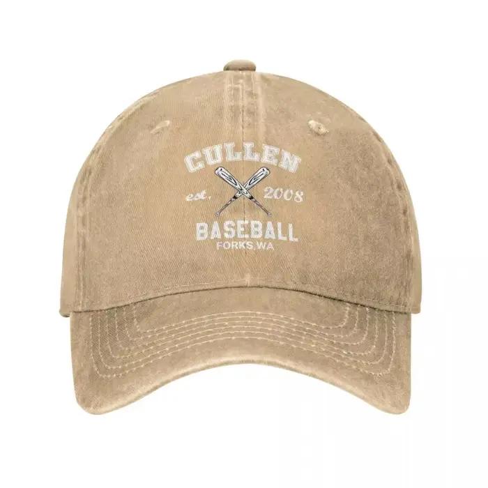 Casquette de baseball Cullen Twilight pour hommes et femmes, casquette vintage délavée, idéale pour