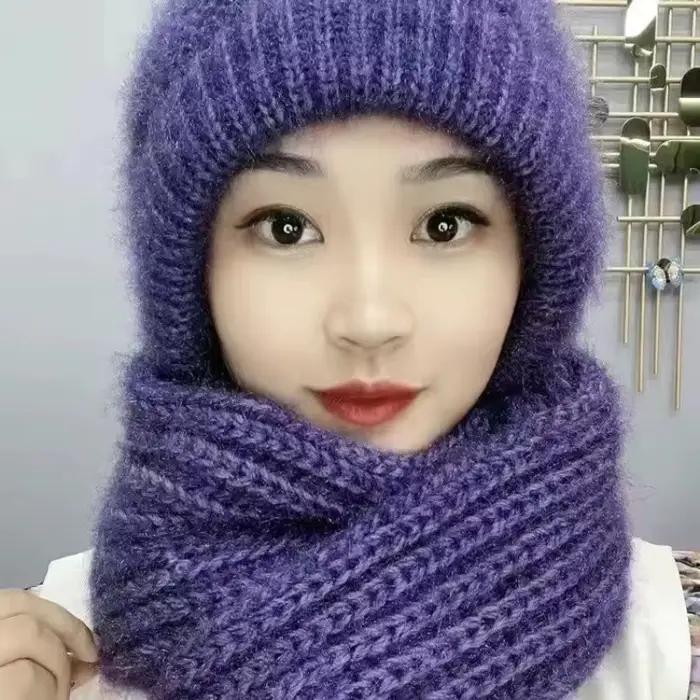 Chapeau chaud en tricot pour femmes