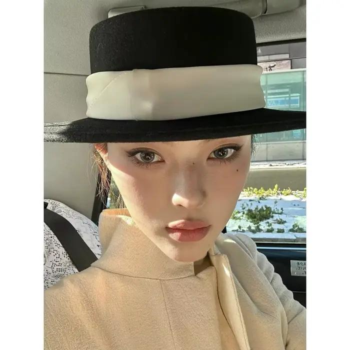 Chapeau haut-de-forme formel à la mode pour femmes