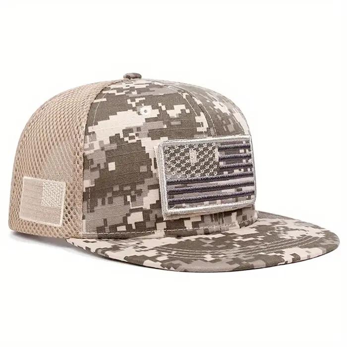 2025 mode nouveau chapeau de baseball brodé drapeau américain maille