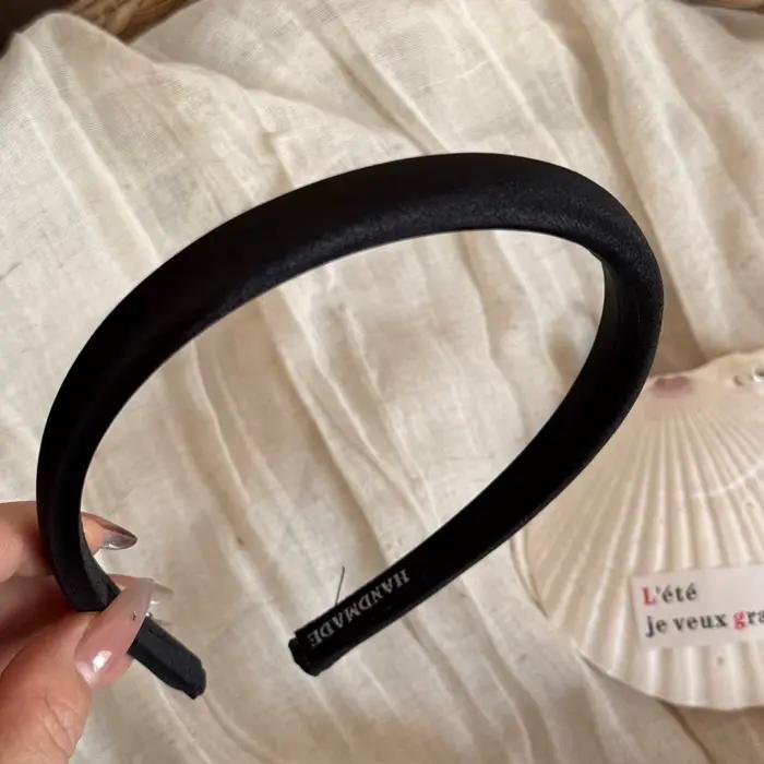 Nouveaux bandeaux en velours et satin pour femmes