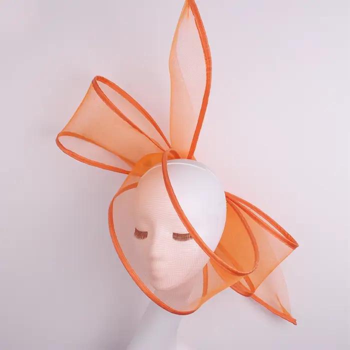 Nouveau noir Fascinator mariage pilulier chapeau femmes élégant